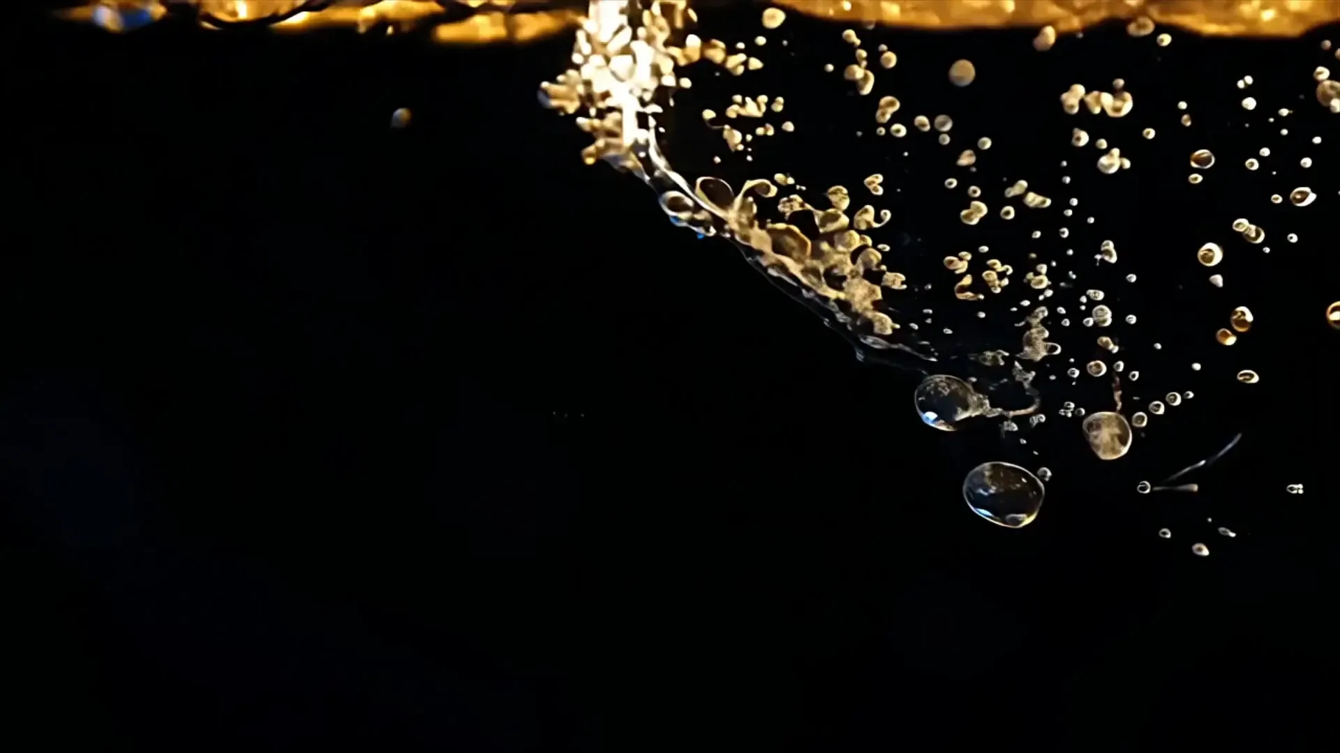 Liquid Drop Background for Cinematic Video Projects